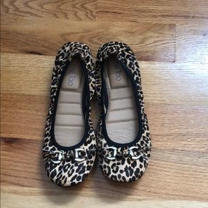 Leopard me too flats